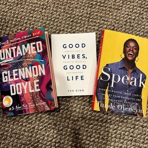 Lot of 3 New Books! A Must  Read!